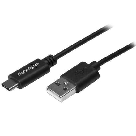 StarTech.com 1m (3ft) USB-C Aan USB A Cable M/M / USB 2.0 / USB Type C Aan A - USB Type-C kabel - 1 m