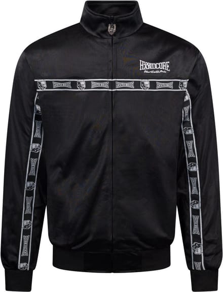 100% Hardcore Trainingsjack Essential Zwart - Maat: S