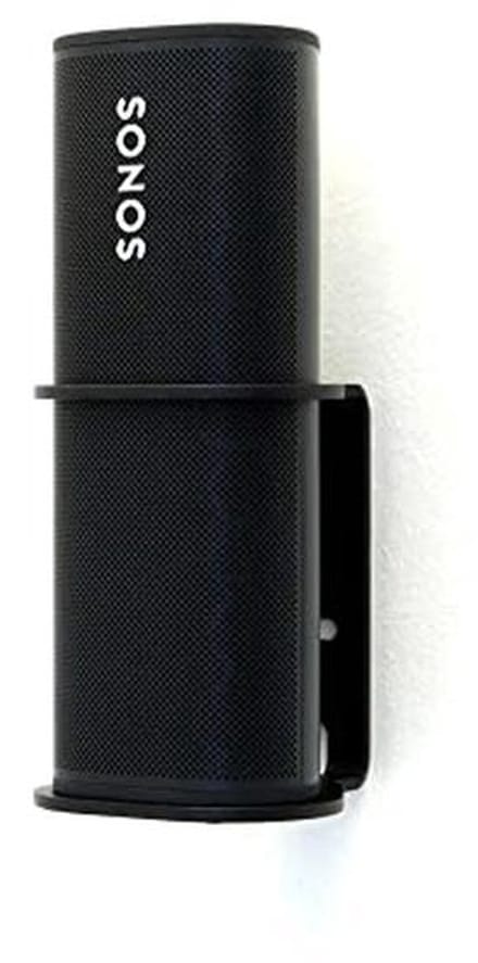 Wandhouder voor Draadloze Speaker - Inclusief Montage Materialen, Zwart