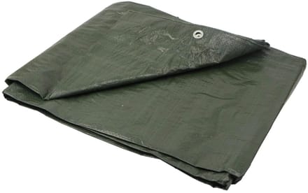 GEKO Afdekzeil - Extra Dik - Groen - 6x8 m