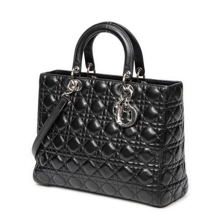 Large Lady Dior Zip   schoudertas