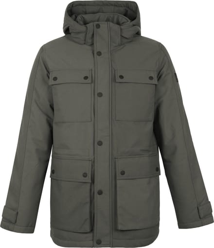 Ecoalf Luena Jas Khaki - Maat XL - Heren - Winterjassen