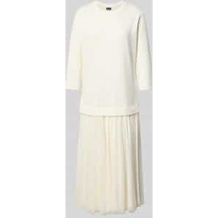 Midi-jurk in 2-in-1-look