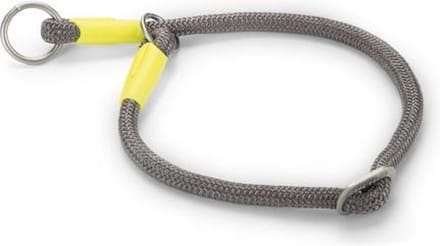 Beeztees nylon halsband rond Nikra lichtgrijs 40 cm x 10 mm