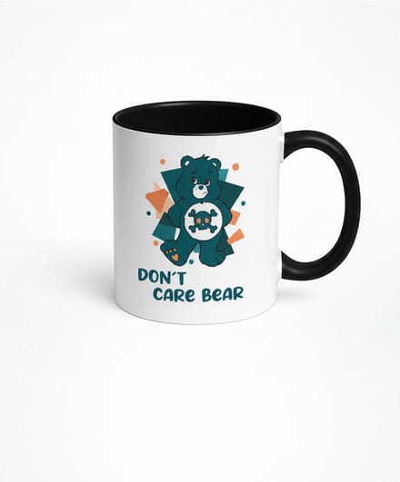 Don't Care Bear Mok - Grappige Koffiemok met Attitude