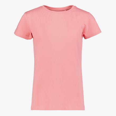 TwoDay basic meisjes T-shirt roze - Maat 98