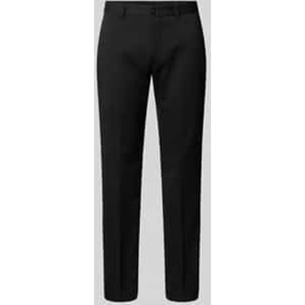 pantalon regular fit met viscose