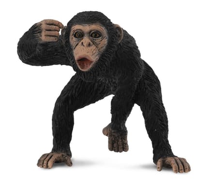 Collecta Wilde dieren (M): CHIMPANSEE 6x6x5.5cm