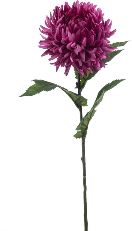 Emerald - Kunstbloem Chrysant paars 57cm - Kunstplant voor binnen