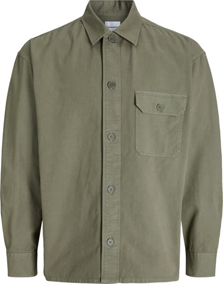 JACK&JONES - JJEDOVER OVERSHIRT LS - Heren - Overhemden