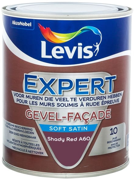 Levis - Expert Gevel Mix - Shady Red A60 - Mengverf - 1 L