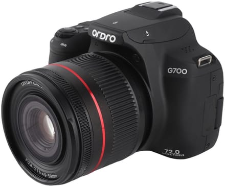 Dailygoody - 4K Digitale Camera - Compacte Fotografie Camera - Vlogcamera met Flip-screen - 64MP Beeldkwaliteit - WiFi Verbinding - Ideaal voor Creati.