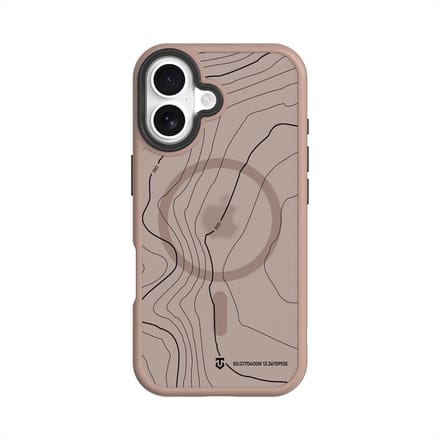Tactical iPhone 17 MagForce Hyperstealth Sika Cover – Hoesje met Losse Klikbare Knoppen – Mocha Mousse