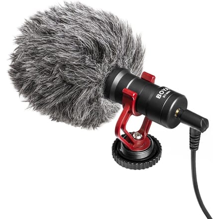 Directionele Bedrade Microfoon Met Houder By-Mm1 3,5 Mm - Set