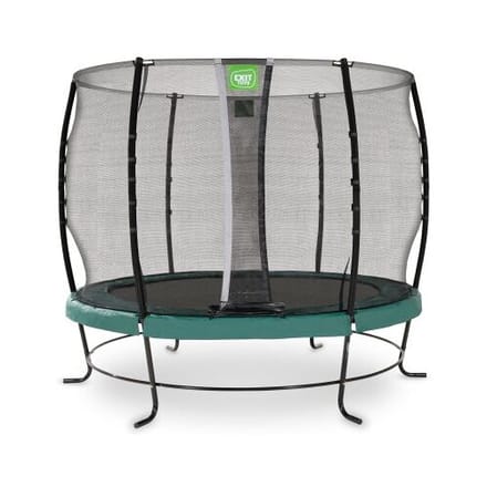 EXIT Lotus Classic Trampoline ø305cm - Op Poten - Rond - Trampoline Buiten - Voor Kinderen - Groen