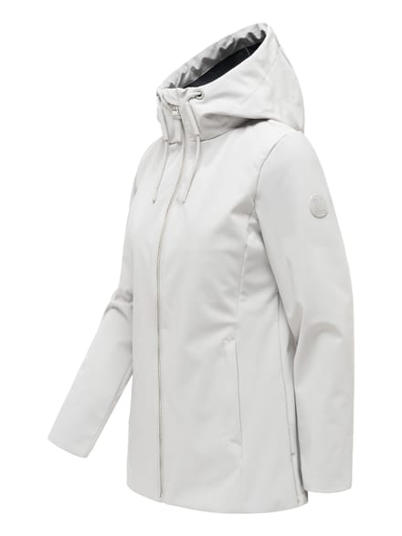 Marikoo dames softshell tussenjas Minaa met capuchon