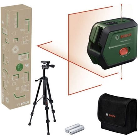 Bosch Home and Garden UniversalLevel 2 Set Kruislijnlaser Reikwijdte (max.): 12 m