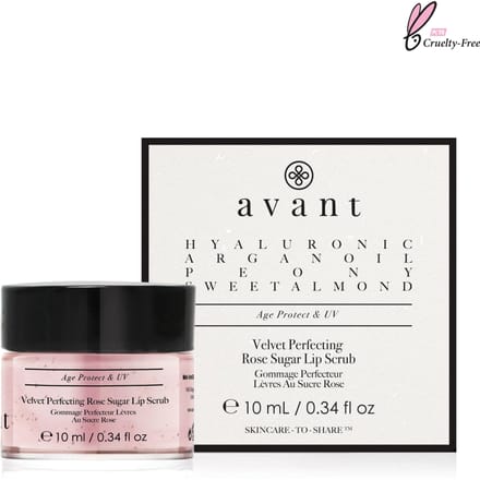 Avant Age Protect & UV Velvet Perfecting Rose Sugar Lip Scrub