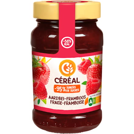 Céréal Jam Aardbei & Framboos - 270 gr