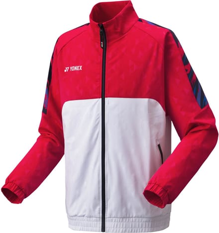 Yonex 50146EX Unisex Warm-Up trainingsjack - rood