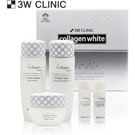 3W CLINIC Collageen witte huidverzorging 3 SET white