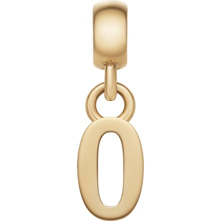 Daniel Wellington DW Charm Number 0 Gold