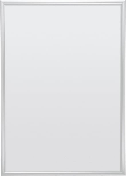 Nielsen Undercover Classic kliklijst - mat zilver - aluminium A2 - 594 x 420 mm