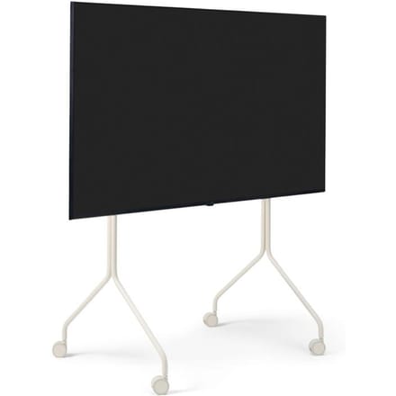 Pedestal Moon Rollin' Tall TV-standaard - pearl