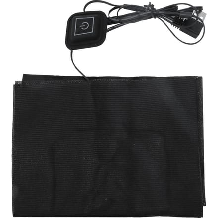 Coussin chauffant électrique en tissu USB 5V 2A, pour la taille, l'abdomen, coussin chauffant pour animaux de compagnie black