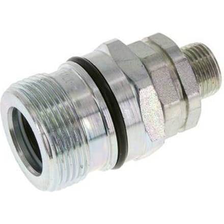 Stalen DN 12.5 Hydraulische Koppeling Snelkoppeling 10 mm S Knelring ISO 14541/8434-1 D M36 x 2