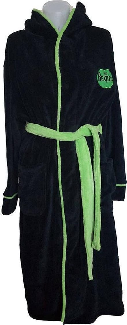 The Beatles - Apple Badjas - M/L - Zwart