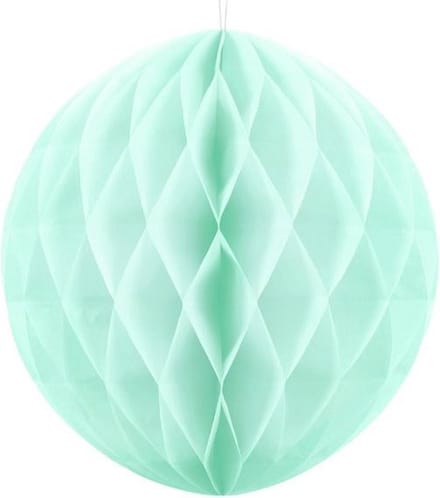 Honeycomb Bal Mintgroen 30cm