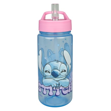Undercover drinkfles Stitch - 500ml roze blauw BPA vrij.