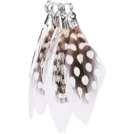 Veer-Decoratieve hanger met punten - Wit