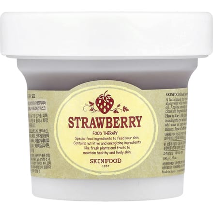 Masque de Beauté Lavable Sucre Noir Fraise, 100G(3.52Oz)