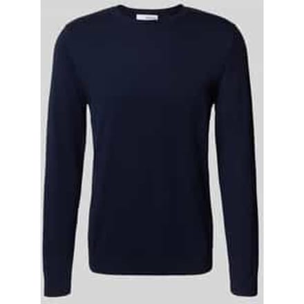 Regular fit gebreide pullover van puur katoen, model 'BERG'