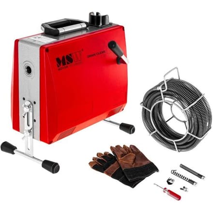 MSW Pijpreinigingsmachine - 390 W - 400 t/min - Ø 30 - 100 mm 10060351