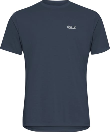 Jack Wolfskin VONNAN GRAPHIC T M Heren Outdoorshirt-midnight sky