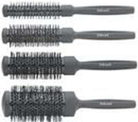 Sibel Round Kit 4 thermische borstels zwart