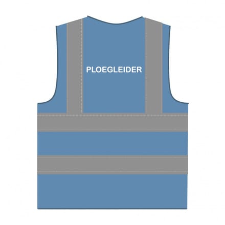 Ploegleider hesje RWS hemelsblauw