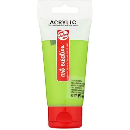 Acrylfarbe Talens Art Creation 617 gelbgrün, Tube mit 75 ml