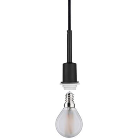 Paulmann Urail 230V-railsysteem lamp URail E14 Zwart (mat)