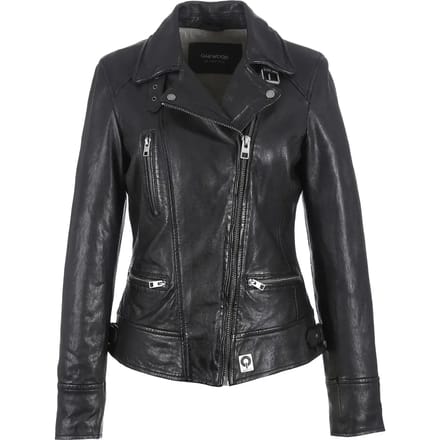 Leren jas voor vrouwen Oakwood Video