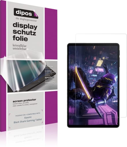 dipos – 2x Beschermfolie geschikt voor Xiaomi Black Shark Gaming Tablet | Krasbestendige & heldere Screenprotector Ultra-Thin