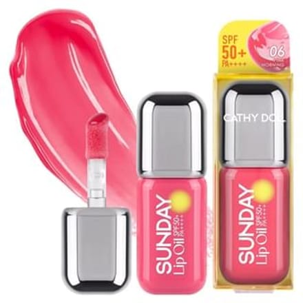Cathy Doll - Sunday Lip Oil SPF 50+ PA++++ 06 Pink Morning