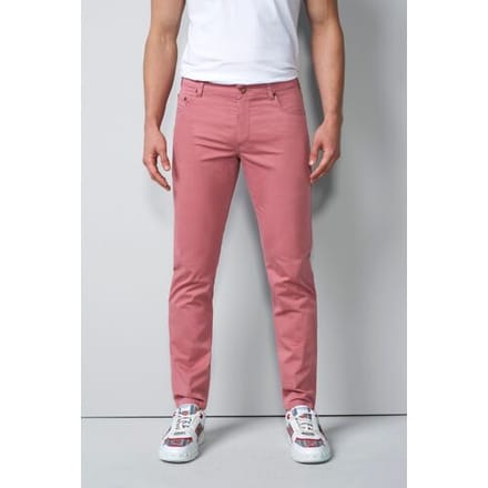 Meyer Broek M5 Five Organic Cotton Soft Subtle Micro Print Zalm / male