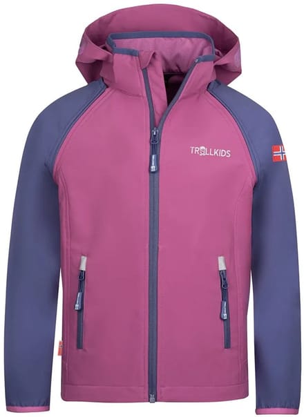 Trollkids Rondane Zip Off Xt Jas Roze 110 cm Kinderen