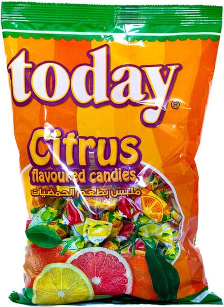 Today Snoep Citrus  2 x 350 Gram Zak