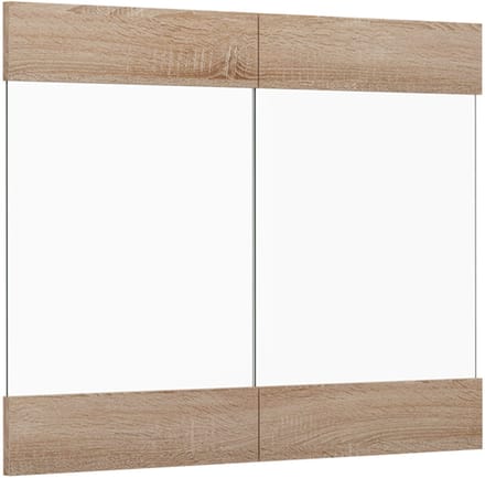 Vicco R-Line Keukenfront – 79.2 x 59 cm meubelfront voor de glazen hangkast Sonoma