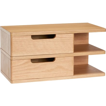 Bijzettafel en wandplank Hubsch Interior Open
